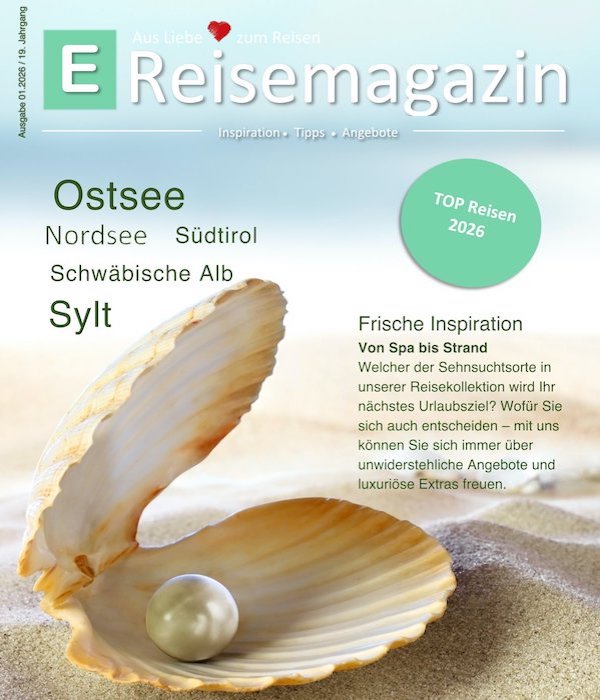 Das neue Reisemagazin Januar 2026